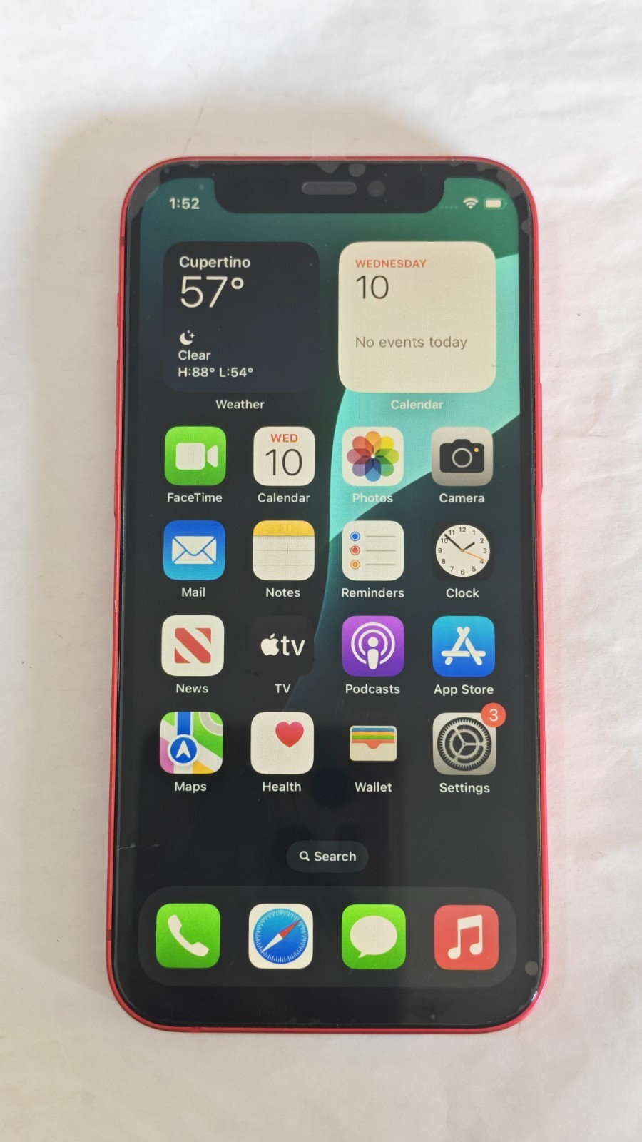 Apple iPhone 12 mini Unlocked- 64GB 128GB Purple Blue Red Green With Face ID