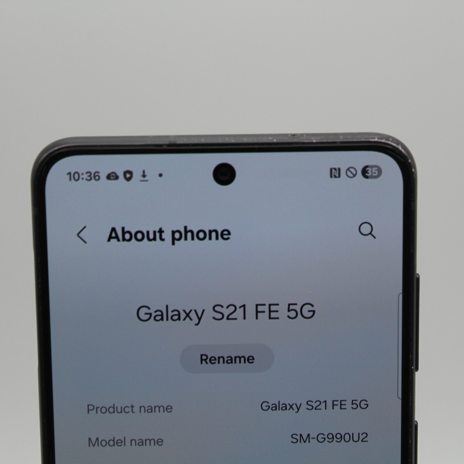 Samsung Galaxy S21 FE 5G G990U2 128GB Good Condition | Black | AT&T ONLY