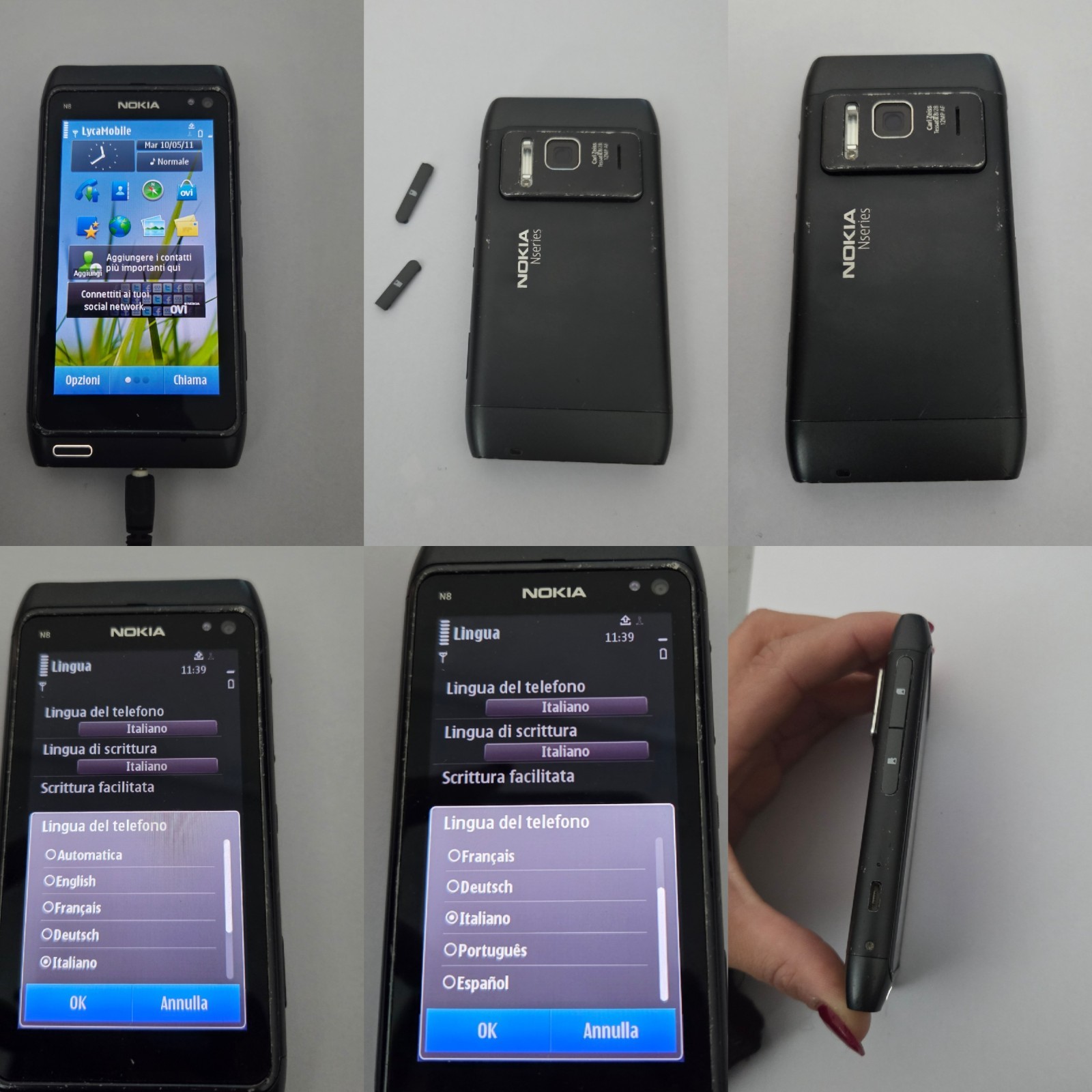 NOKIA N8 GSM UNLOCKED SIM FREE UNLOCK CELL PHONE