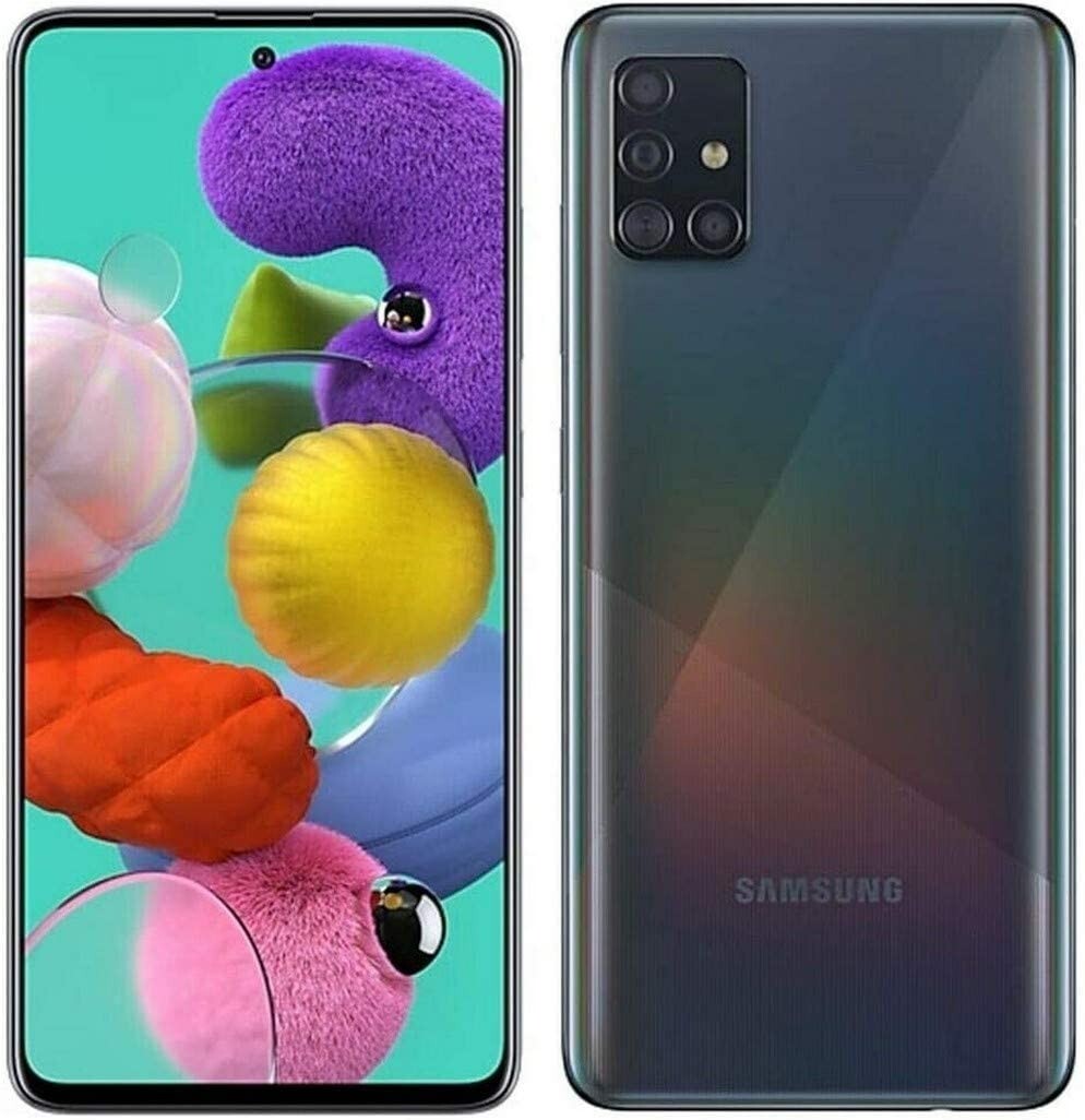 Samsung Galaxy A51 SM-A515U 128GB 6.5” Black (Fully Unlocked) – Good Condition