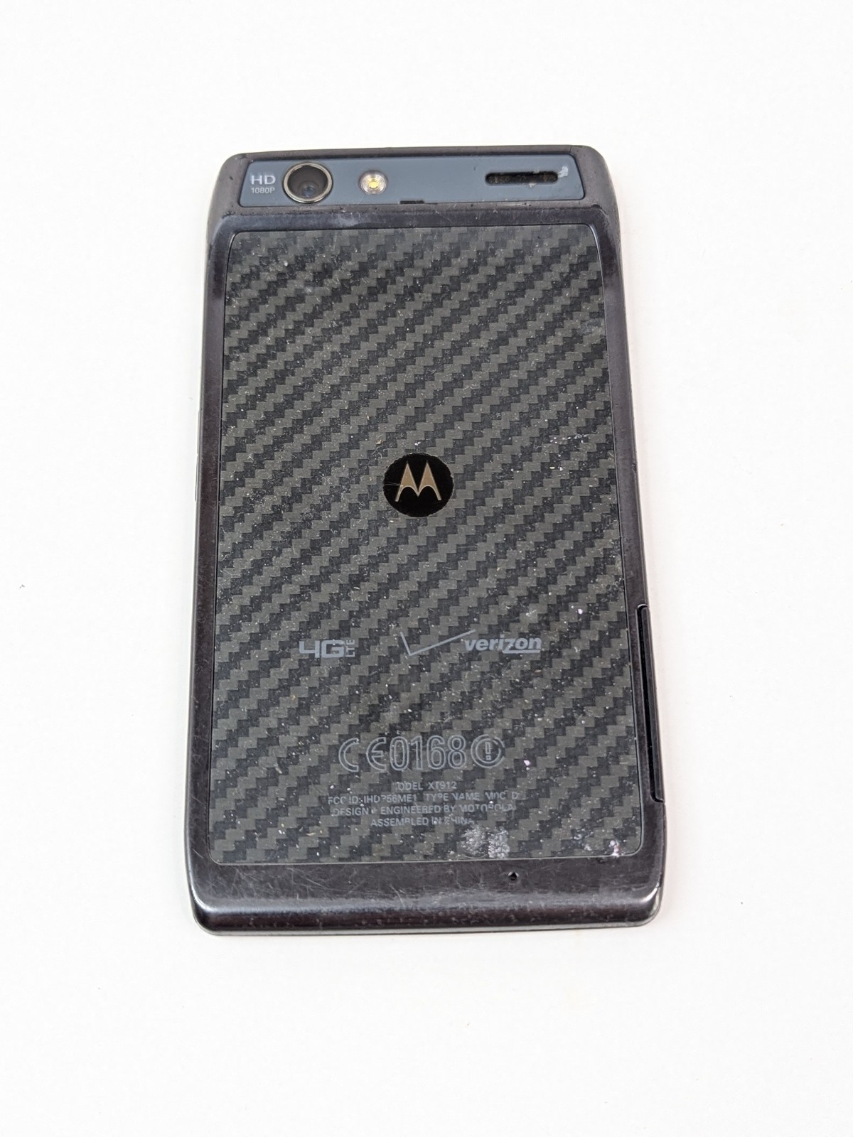 For Parts & Repair Only Motorola Droid RAZR MAXX XT912 Verizon Cell Phone Black