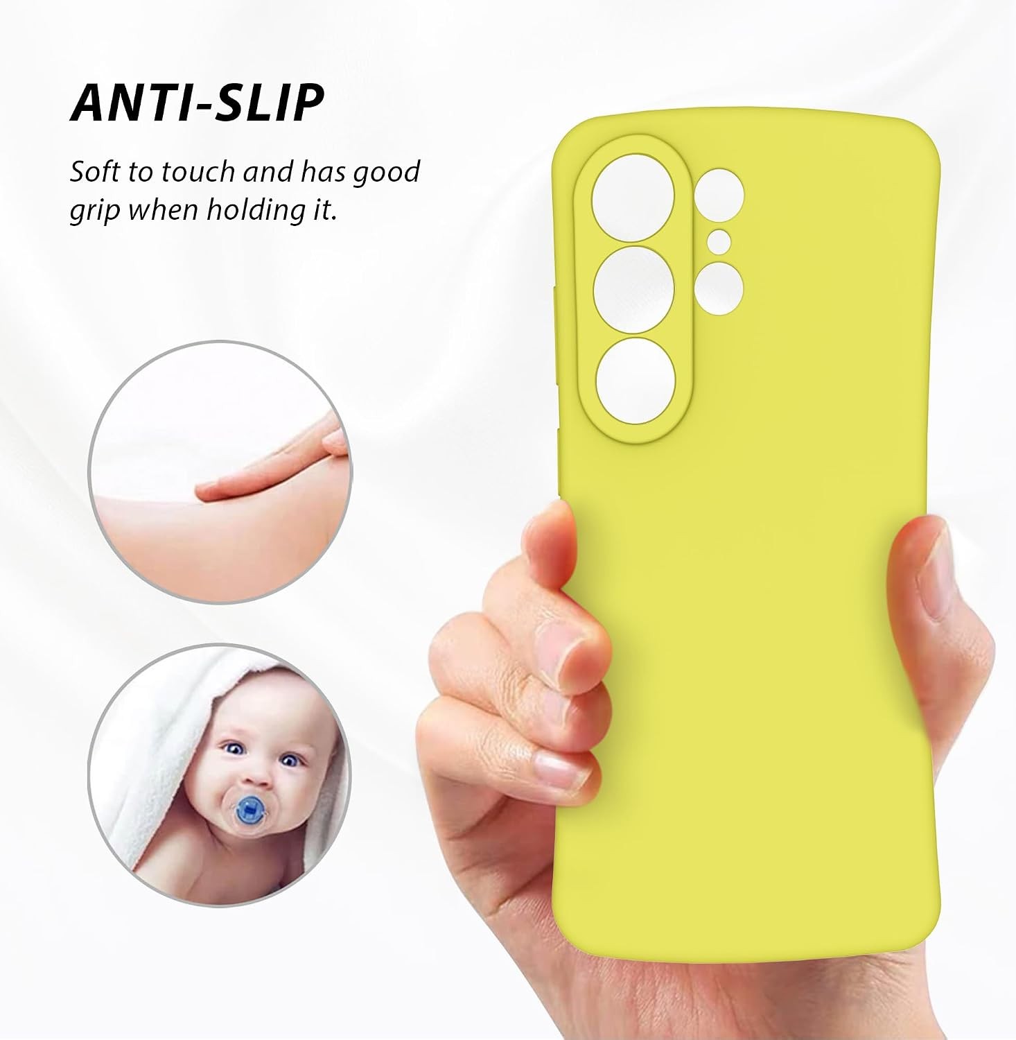 Silicone Case for Samsung Galaxy S26 Ultra 6.9 Inch Lightweight Slim Anti-Scratc