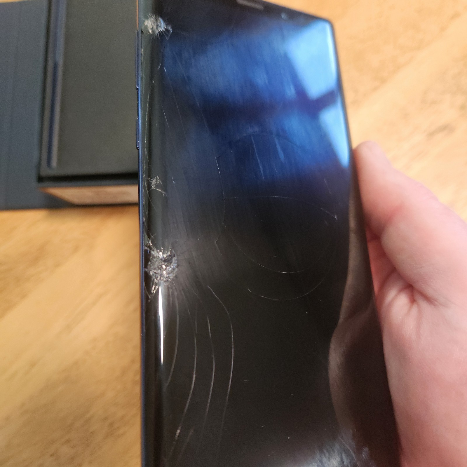 Samsung Galaxy Note 9 128GB Blue Verizon w/Box & 2 Cases *please read*