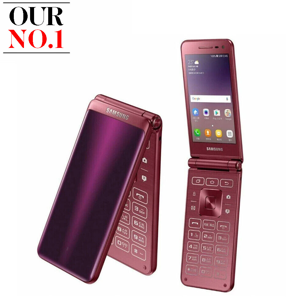 Original Samsung Galaxy Folder 2 G1650 Dual SIM Unlocked 2GB+16GB ROM 8MP Phone