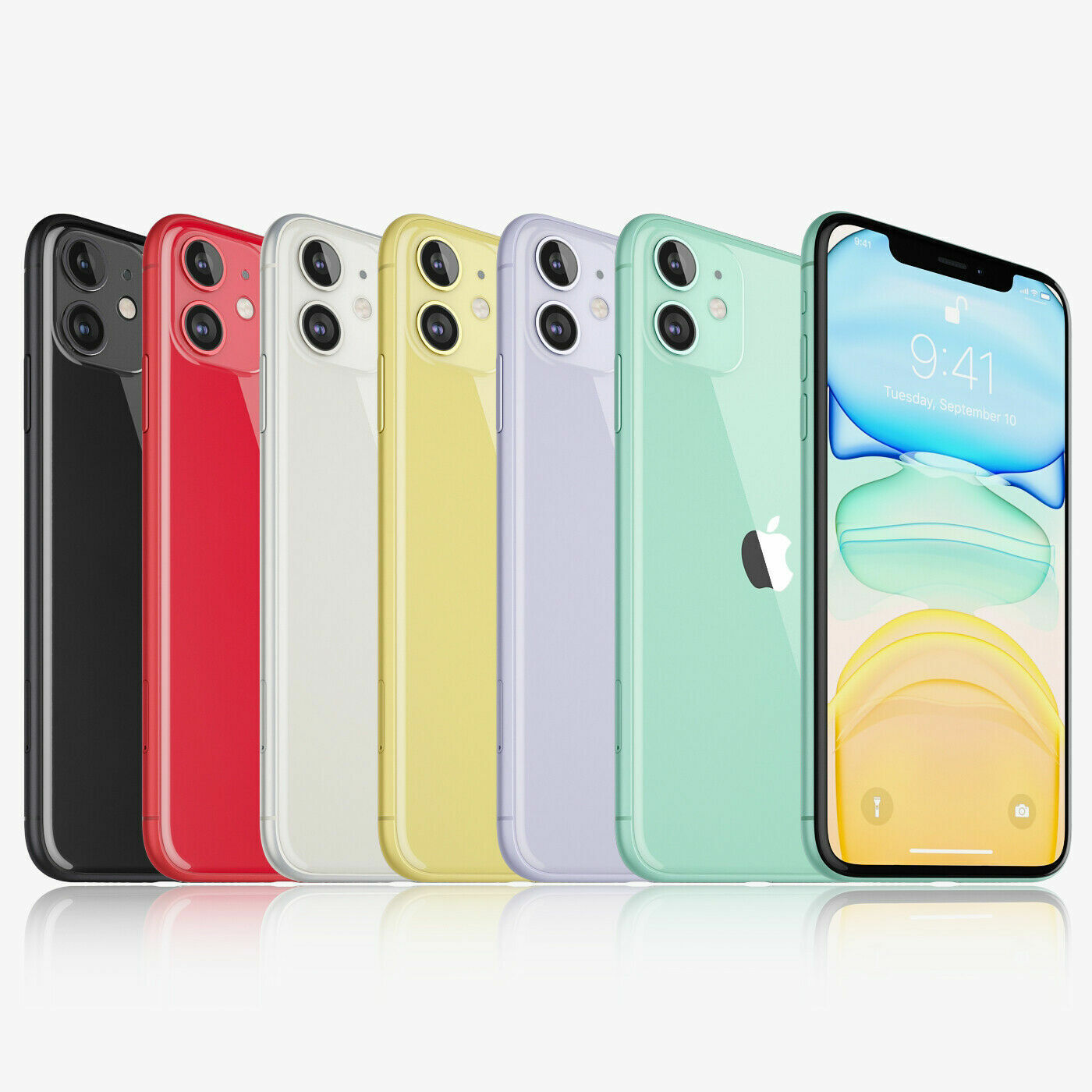 Apple iPhone 11 64/128GB – Fully Unlocked – Used Good – (NO FACE ID)