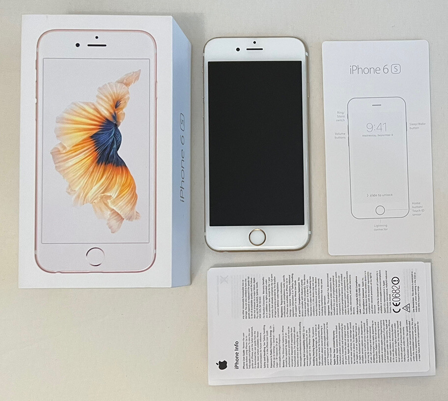 Apple iPhone 6s – 64GB – Gold (Verizon) A1688 (CDMA GSM) UNLOCKED