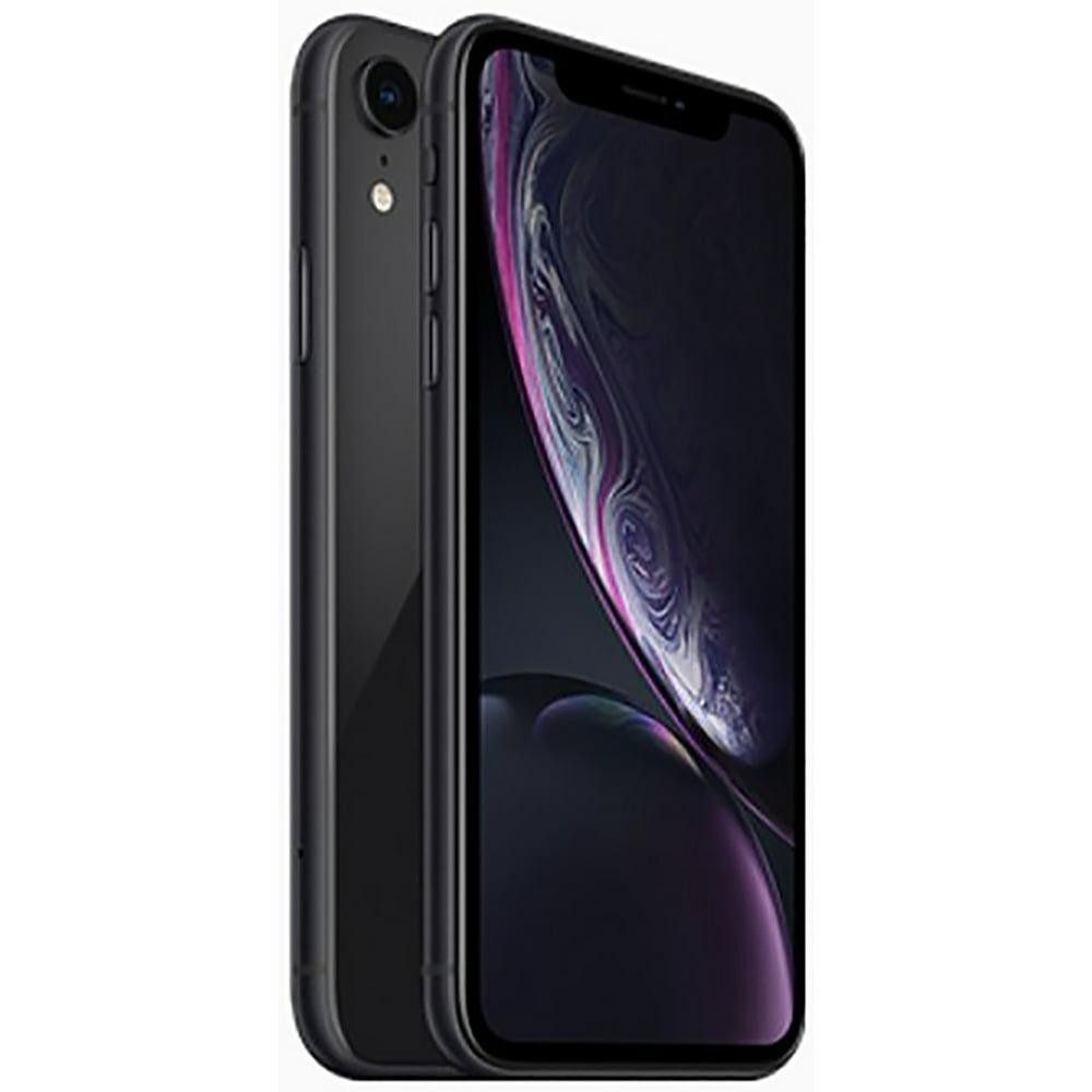 Apple iPhone XR Black A1984 MT362LL/A Cellular 128GB SSD Grade D Cracked Verizon