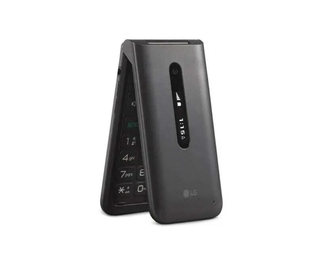LG Classic Flip L125DL TracFone Unlocked GSM CDMA 8G VoLTE Camera PHONE Only