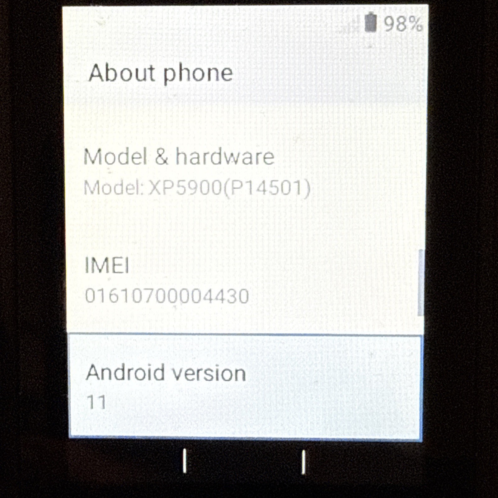 Sonim XP5900 16GB Black (AT&T ONLY) Good Condition