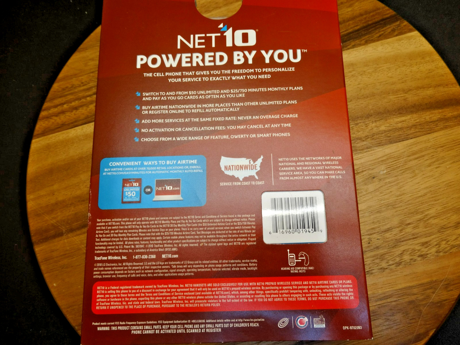 NET10 LG620 G Pay As You Go Cell Phone with Camera, Bluetooth & More