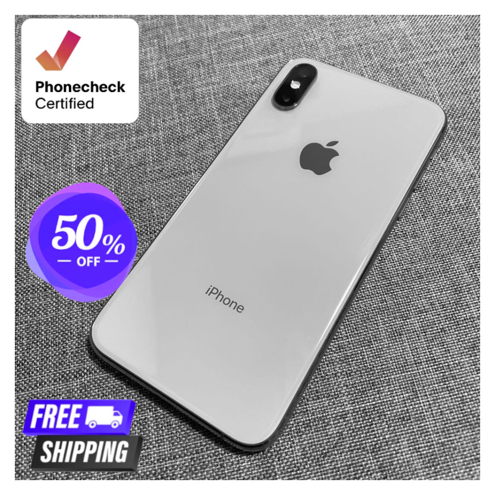 Apple iPhone X 64GB 256GB iOS Unlocked Verizon At&t Smartphone CDMA Clean ESN