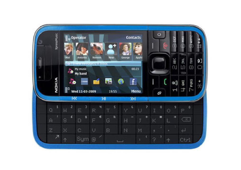 Nokia 5730 XpressMusic 5730XM 3G Wi-Fi Bluetooth GPS 2.4″ Slider QWERTY Phone