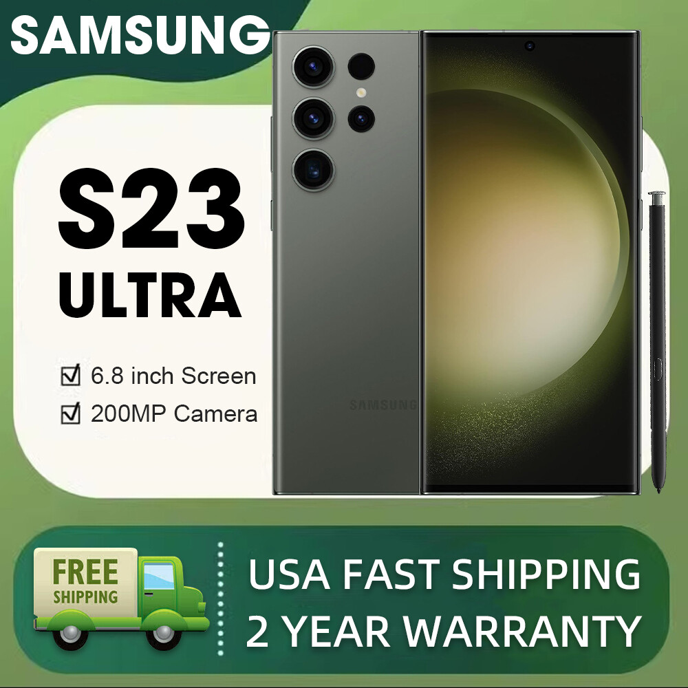 NEW SAMSUNG GALAXY S23 ULTRA 5G FACTORY UNLOCKED 512GB/256GB 6.8IN ALL GSM CDMA