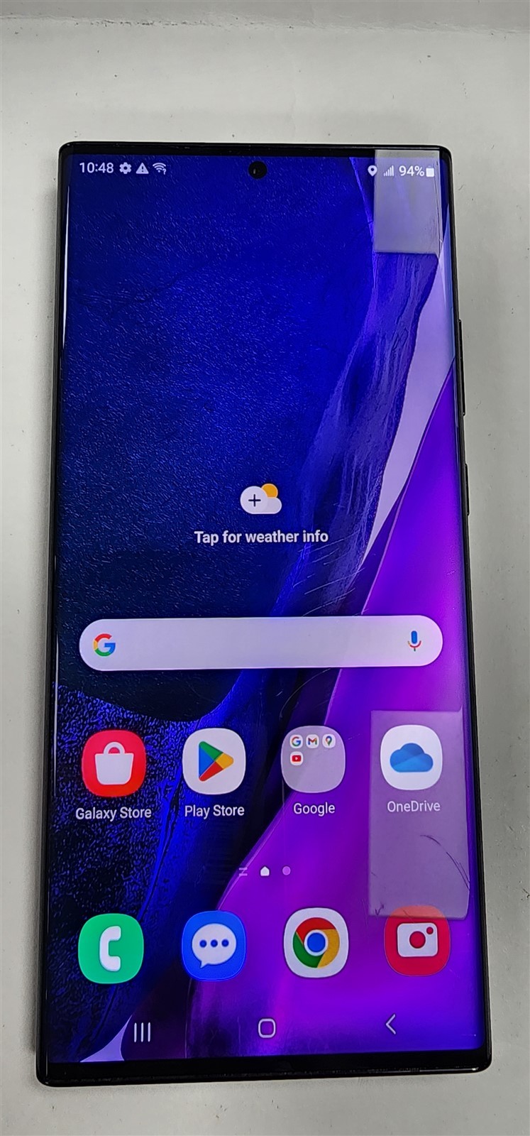 Samsung Galaxy Note 20 Ultra 5G 128GB Black SM-N986U (Unlocked) CF0125