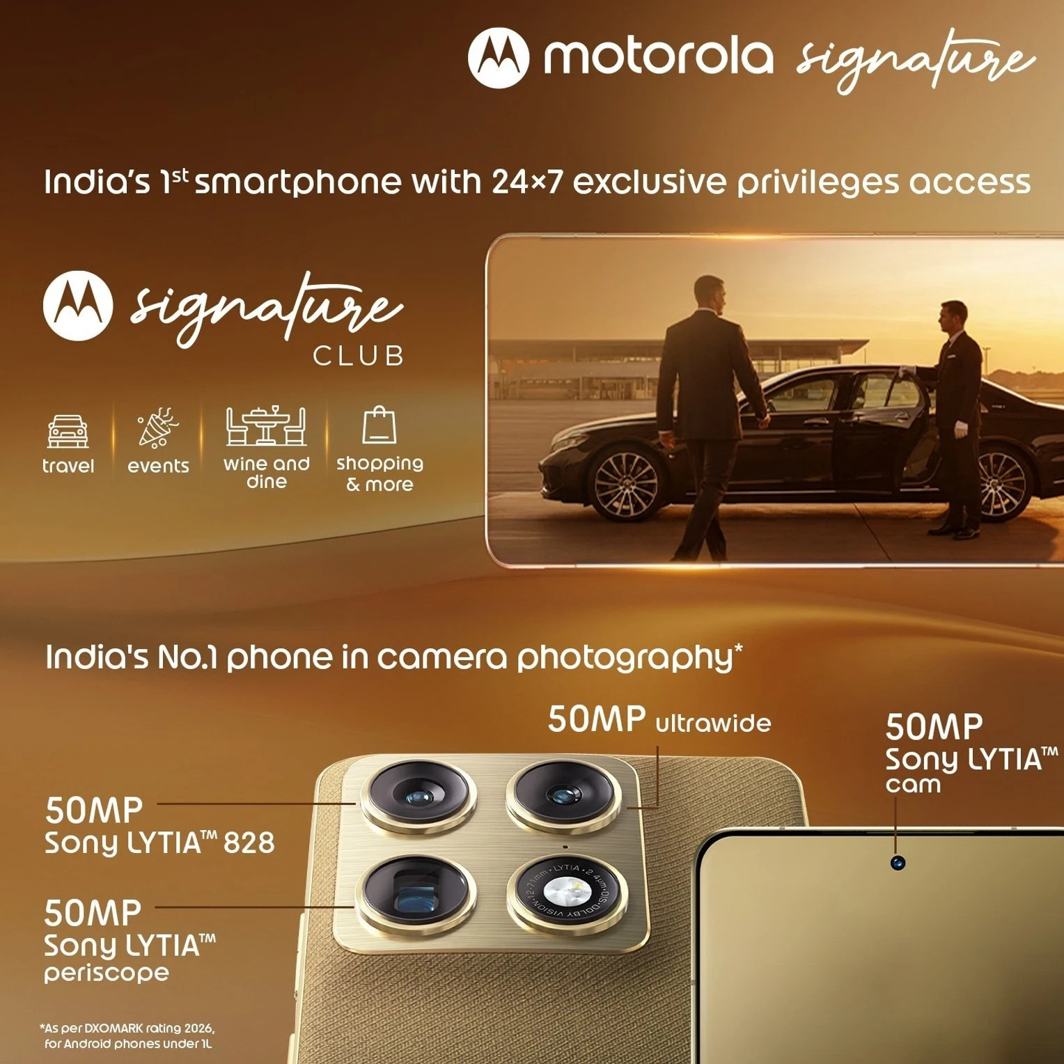 Motorola Signature 256GB 12GB RAM PANTONE Carbon Dual SIM 5G Unlocked.