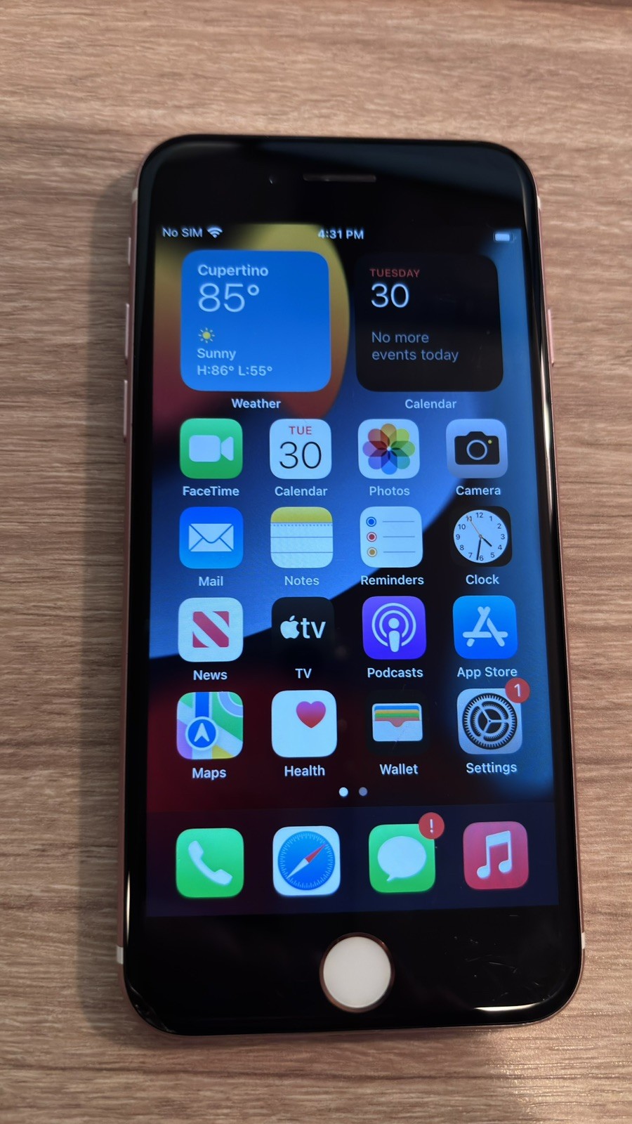 Apple iPhone 7 A1778 256GB IOS Rose Gold AT&T/Cricket – Working