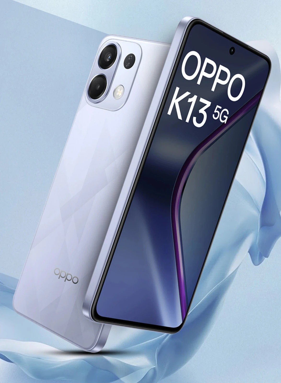 OPPO K13 5G (White 256GB 8GB RAM) Snapdragon 6 Gen 4 Processor Global Version