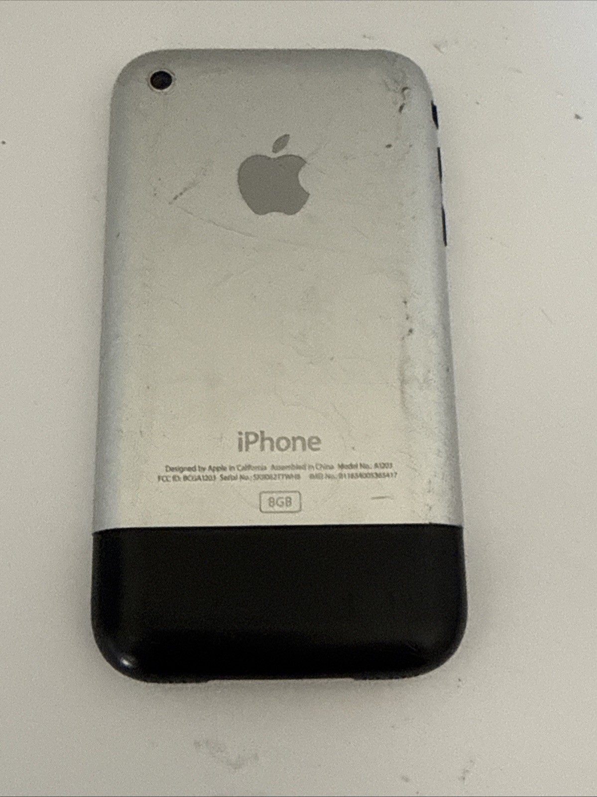 Apple iPhone 1st Generation – 8GB – Black – A1203 (GSM)