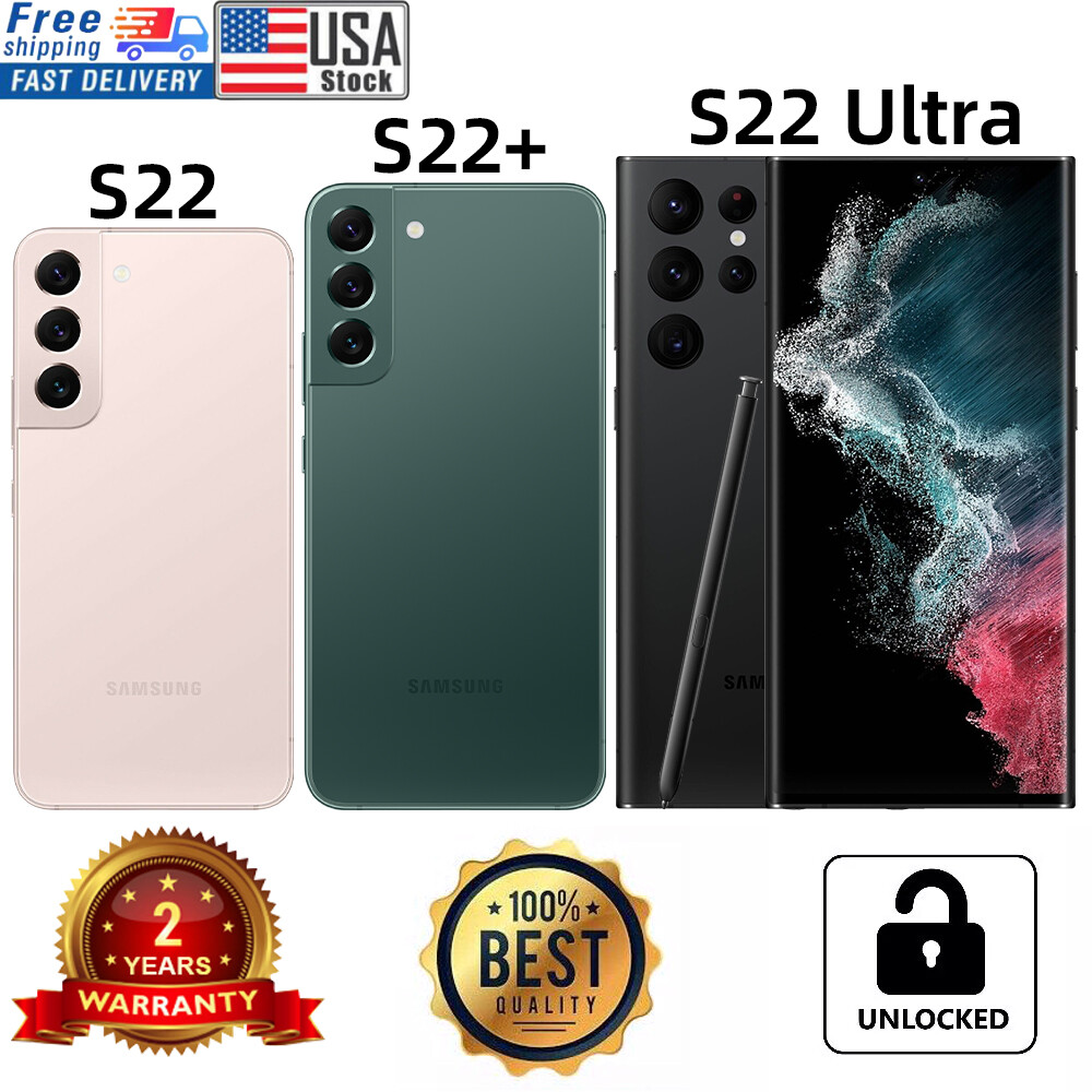 ❗NEW Samsung Galaxy S23 Ultra /S22 Ultra /S22+ /S22 5G Factory Unlocked CDMA GSM