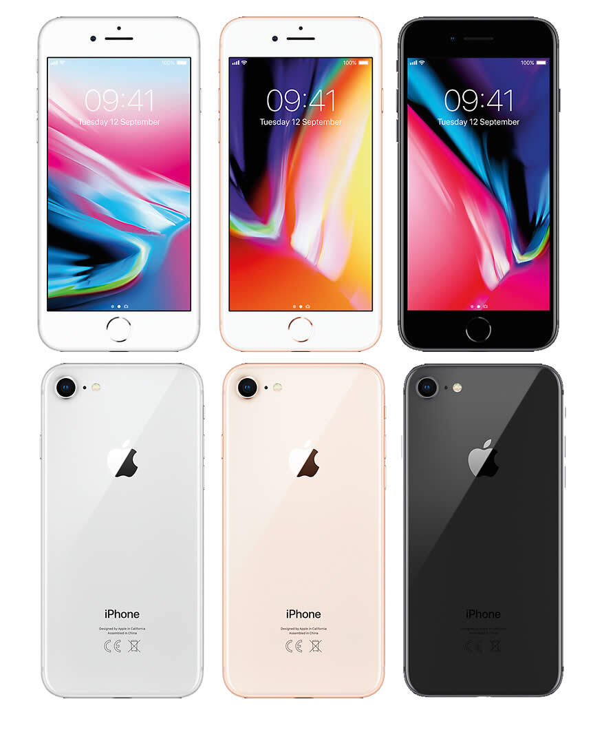 Apple iPhone 8 – 64/128/256GB Unlocked For All – Excellent A+ 1 Year Warranty