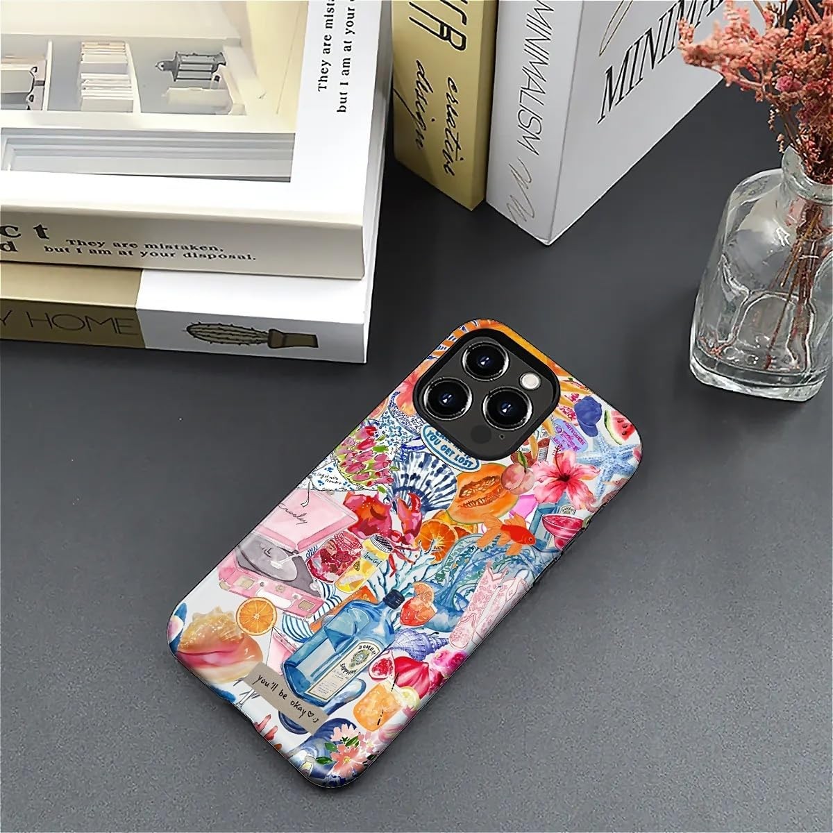 Rugged Shockproof Full Body Case for iPhone 16 Pro Max – 2 in 1 Heavy Duty Hybri