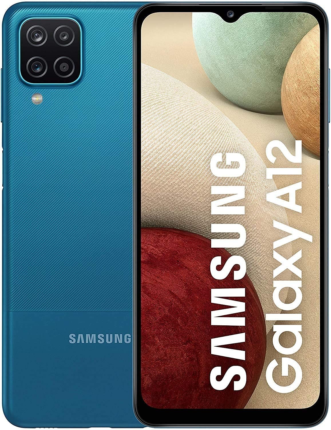 Samsung Galaxy A12 – AT&T – 32GB – Blue – Good