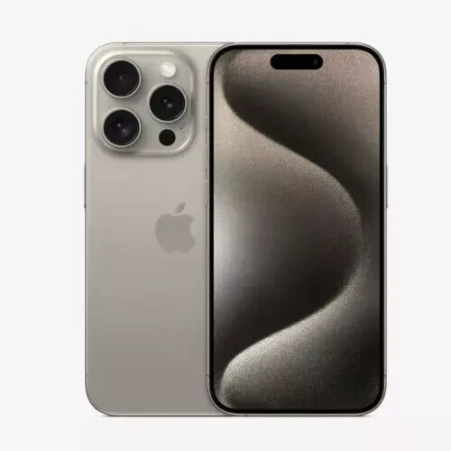 Apple iPhone 15 Pro Max 512GB Black Titanium Factory Unlocked Screen Replaced