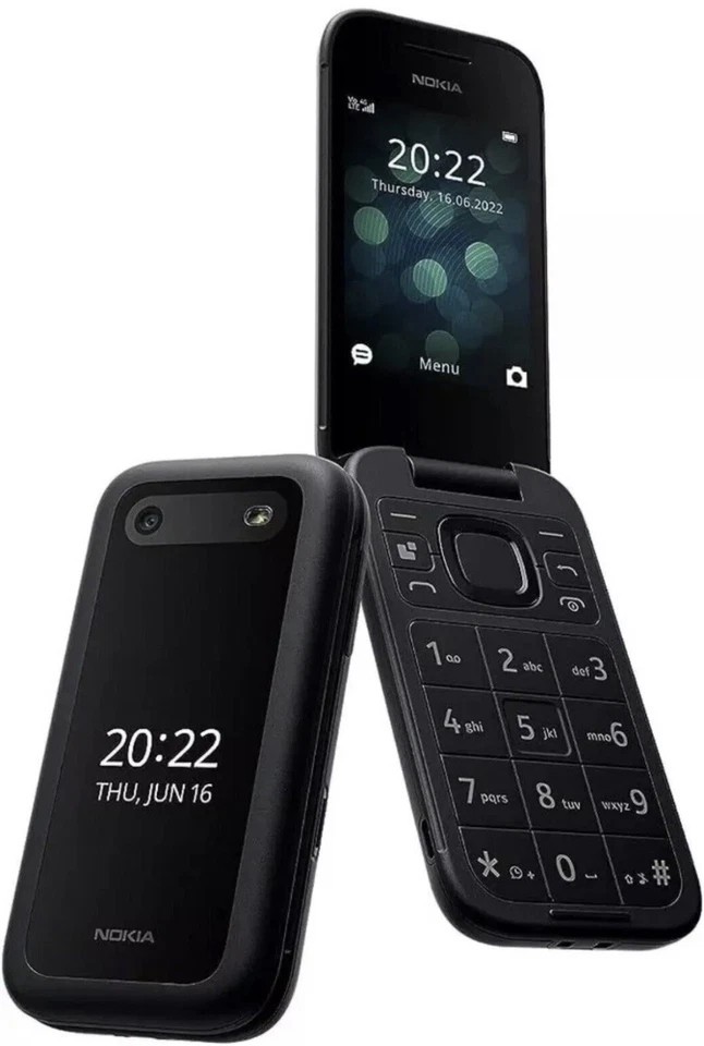 Nokia 2660 Flip 4G Dual-SIM 128MB+48MP 4 Colors Unlocked Flip Mobile Phone