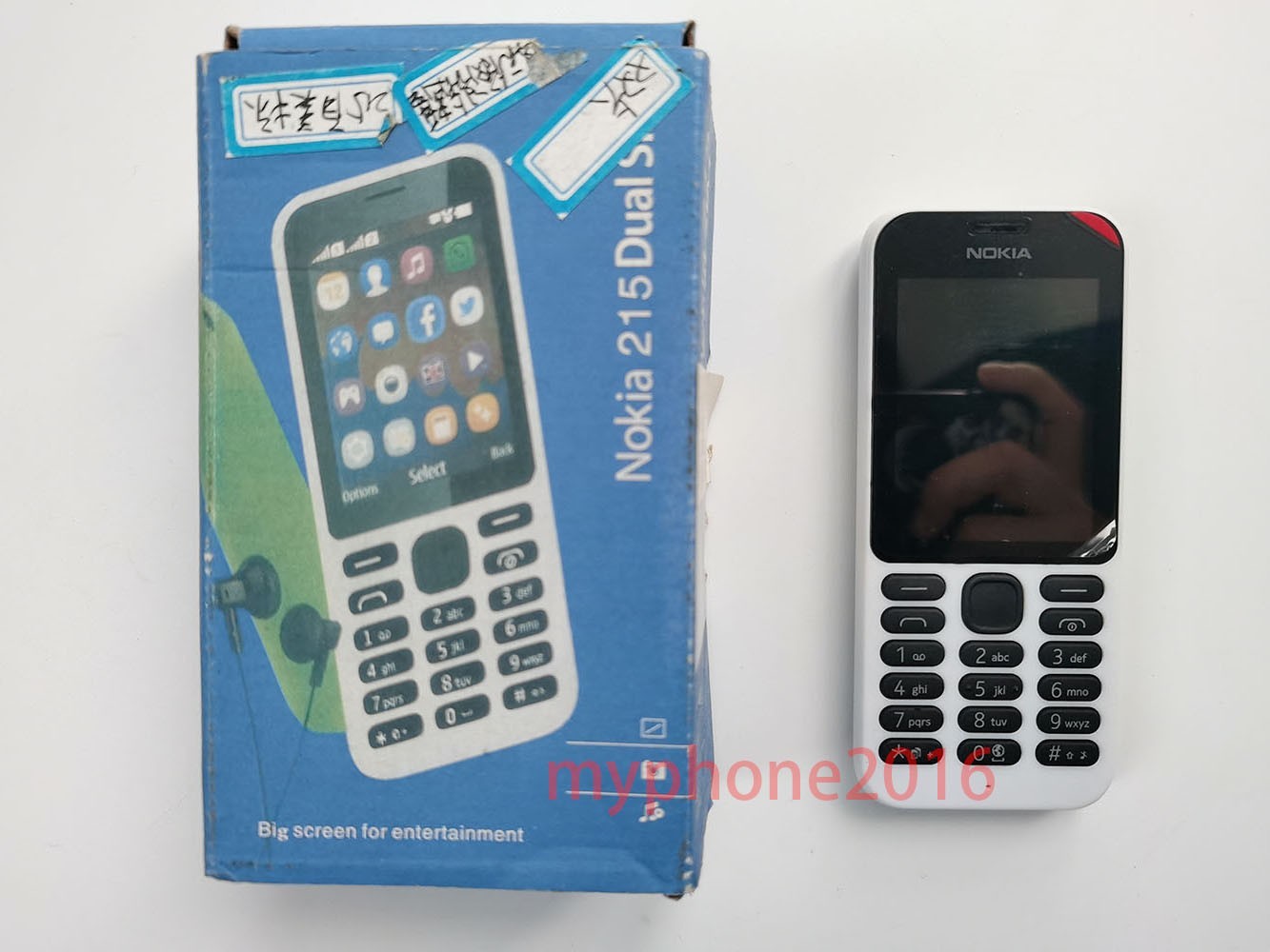 Nokia 215 Dual SIM (Unlocked) 8MB RAM microSDHC Cellphone 2G GSM 900 / 1800