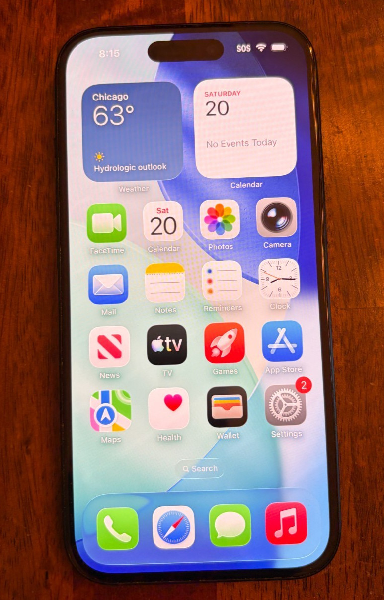 Apple iPhone 15 128GB Unlocked 6.1″ – (Black) A2846