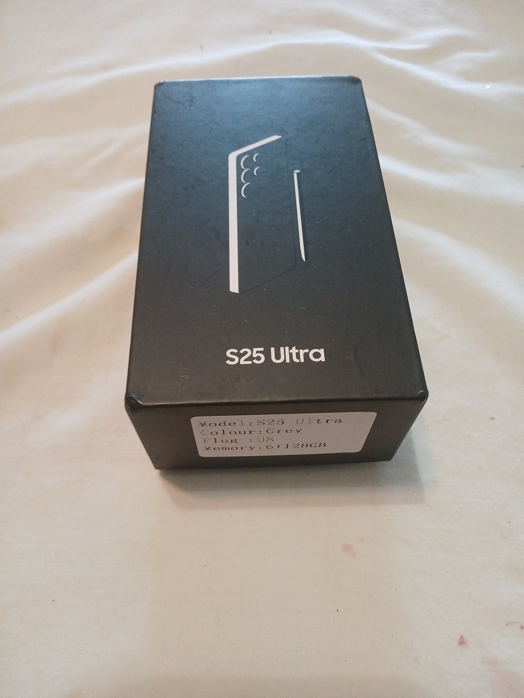 S25 Ultra 5.0 128GB Gray Unlocked 5G Android 14 Dual SIM 6GB RAM