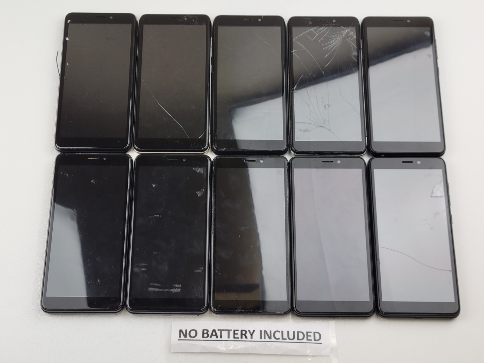 (Lot of 10) **REPAIR** Maxwest Astro 55R (GSM Unlocked) Dual SIM Smartphones