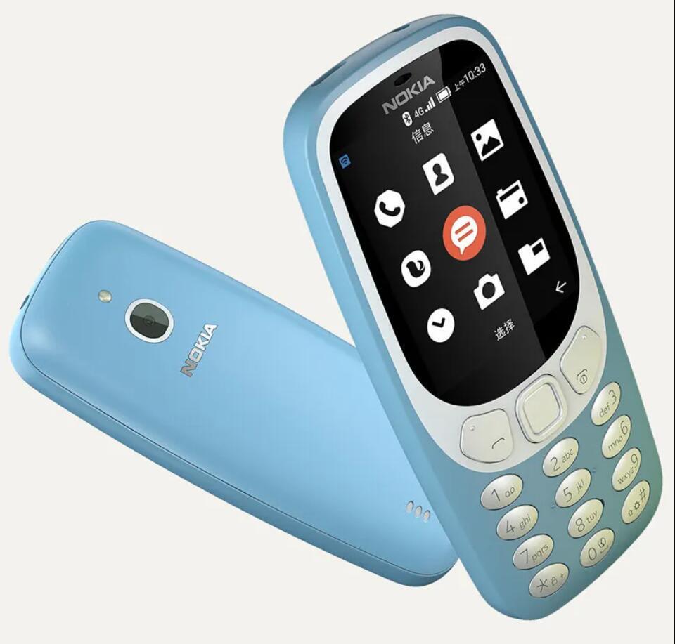 Original Unlocked Nokia 3310 4G LTE 512MB Rom 256MB RAM Phone 2.4″