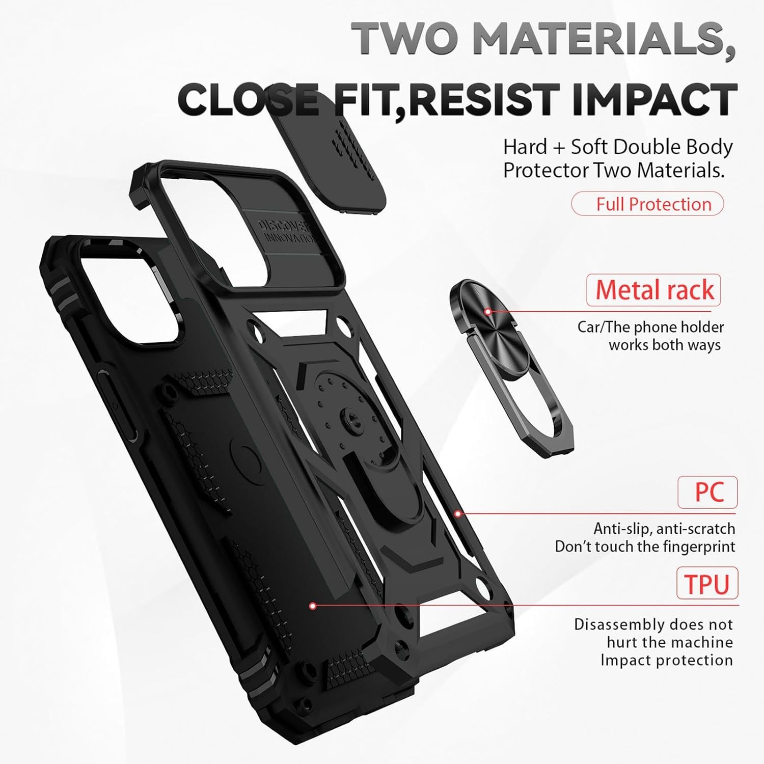 iPhone 12 Case/iPhone 12 Pro Case with Screen Protector: Military Grade 20ft. Dr
