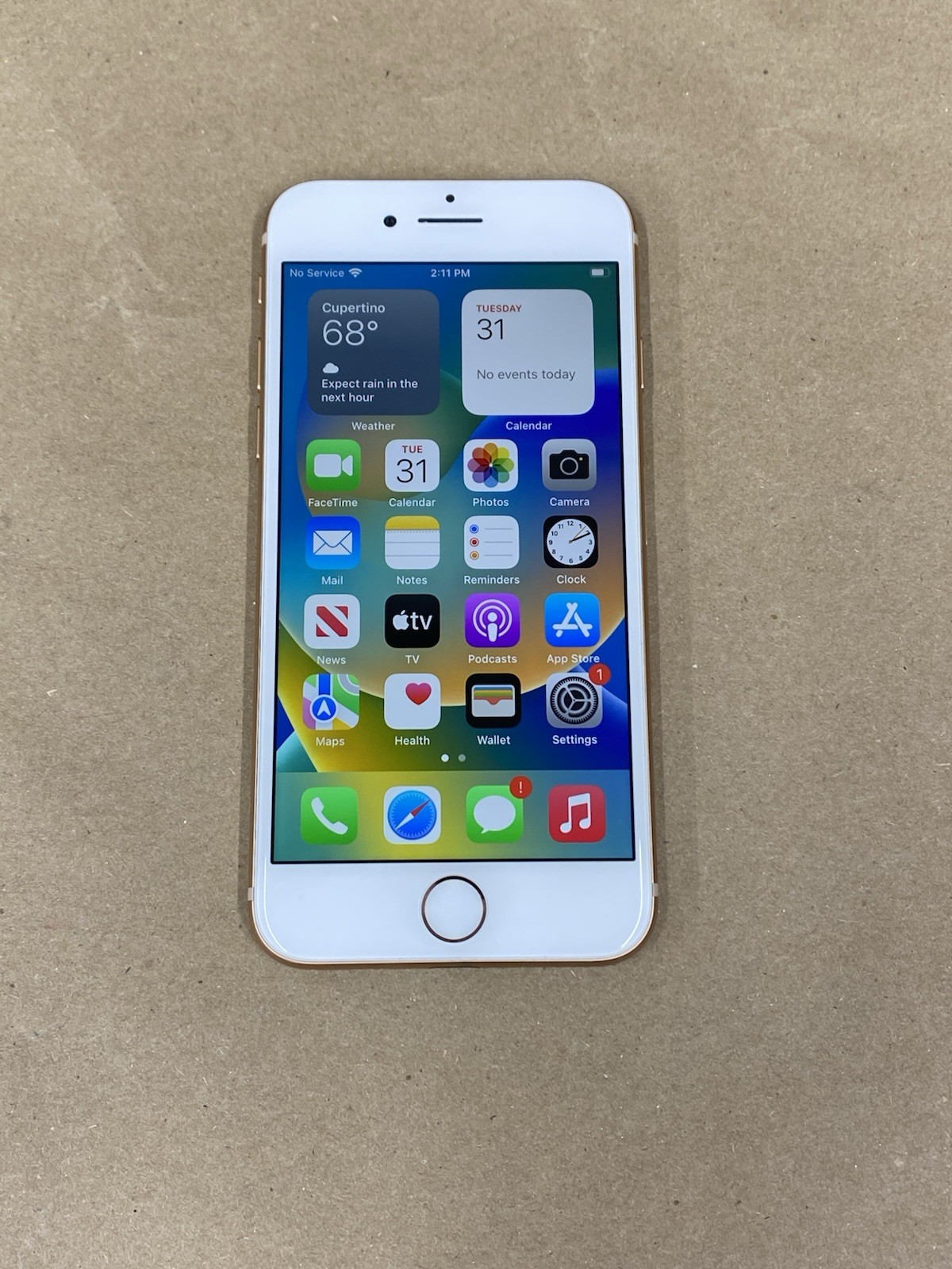 Apple iPhone 8 64GB NQ742LL/A A1863 Rose Gold-No Carrier-87% Batt-Unlocked-N372