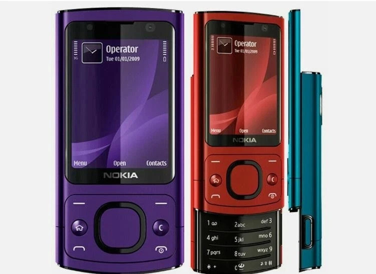 NOKIA 6700s Slide Phone 5.0MP MP3 Bluetooth Java 5.0MP Unlocked Cellphone