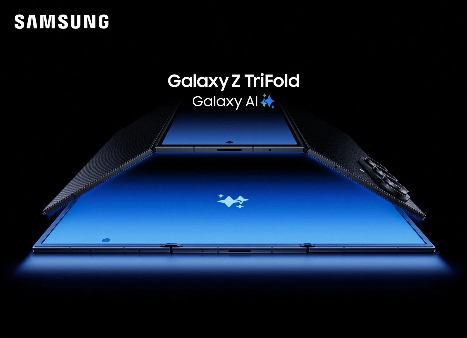 Samsung Galaxy Z TriFold 5G SM-F9680 China Model 16/512GB Tri-Foldable Black