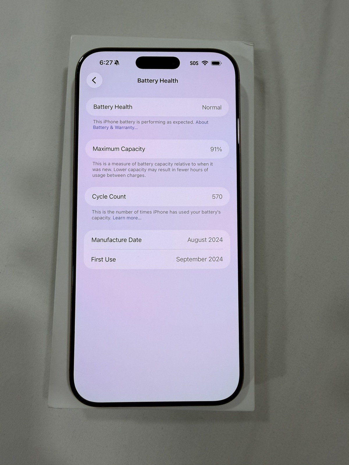 IPhone 16 Pro Max 256GB Desert Titanium Unlocked
