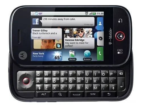Android Motorola Cliq MB200 Camera QWERTY Original Unlocked Keyboard 3G GSM WIFI