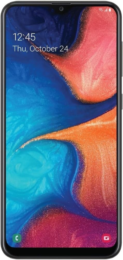 Samsung Galaxy A20 32GB Fully Unlocked – Black – Used Very Good