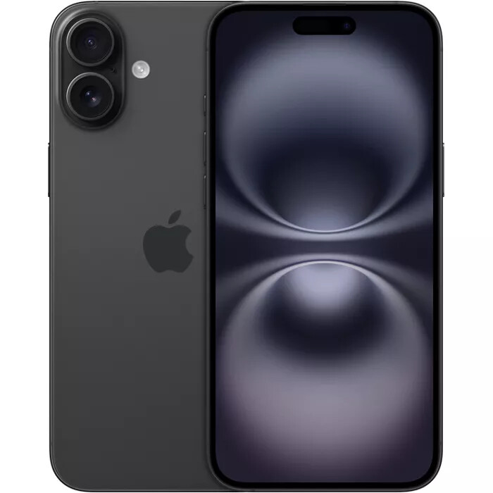 Apple iPhone 16 Plus A3082 AT&T Only 128GB Black Good