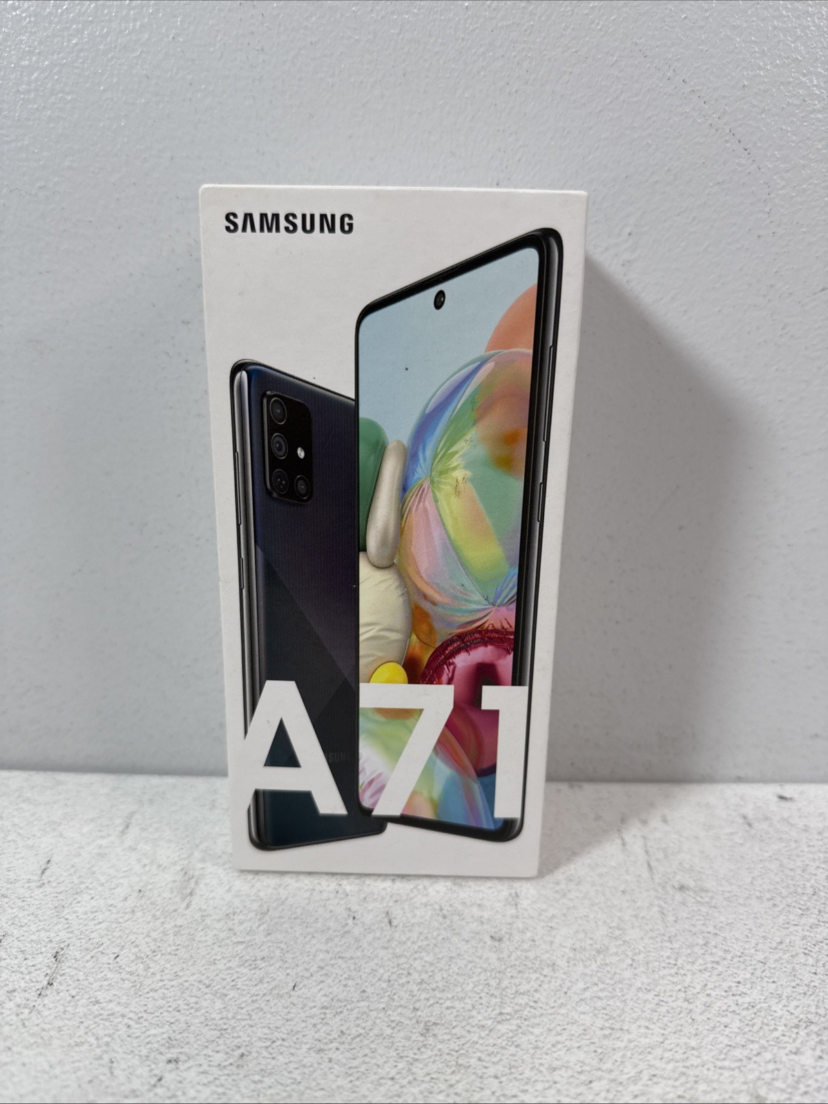 Samsung Galaxy A71 Phone SM-A715F/DS Factory Unlocked Prism Crush Black NEW