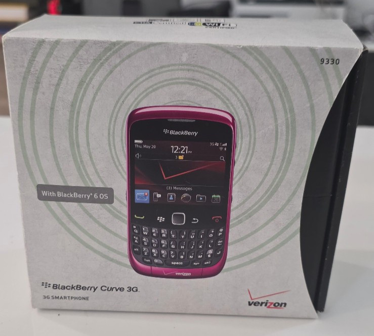 505.Blackberry Curve 9330 512mb memory For Collectors