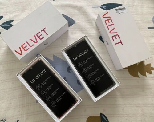 LG Velvet 5G G9 LM-G900UM LM-G900TM 128GB+6GB 5G Unlocked Smartphone –