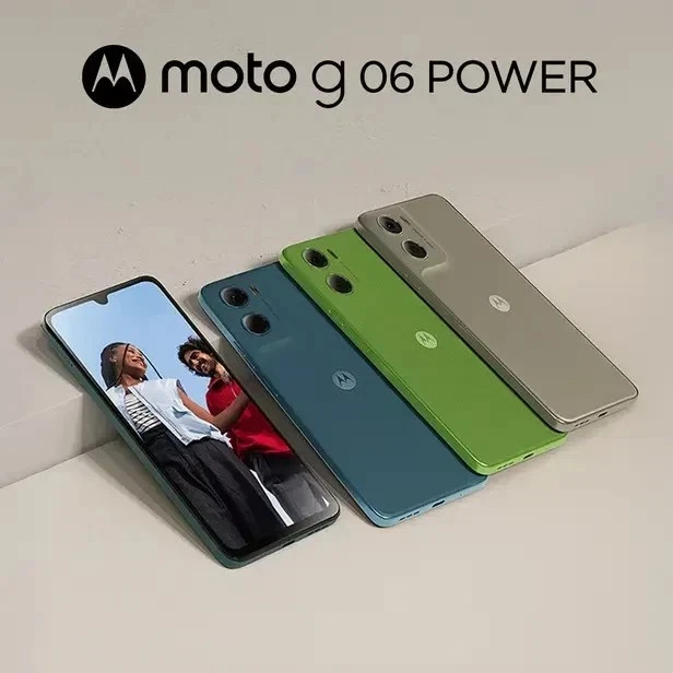 Motorola Moto G06 Power Tapestry Factory Unlocked 4GB RAM 64GB Storage