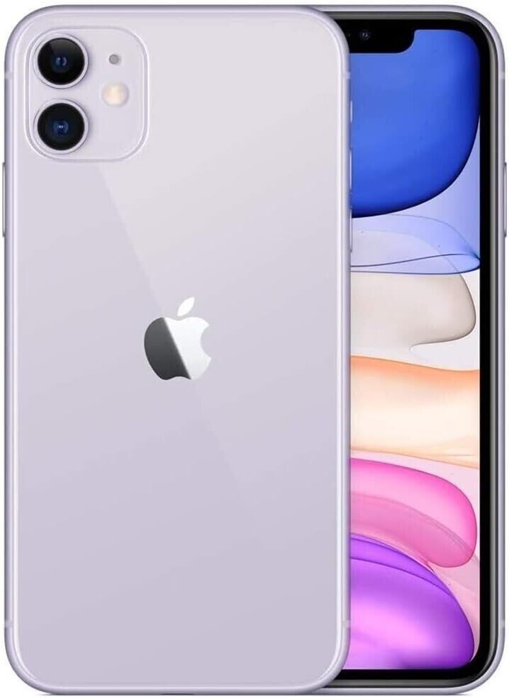 Apple iPhone 11 64GB Purple A2111 MWKR2LL/A Verizon Clean ESN Good (AVA)