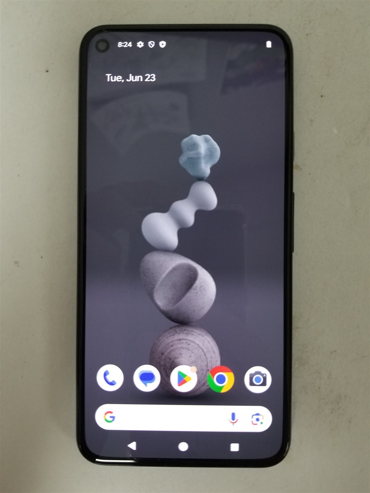 Google Pixel 5 128GB Black GD1YQ (AT&T Unlocked) Android Smart Phone zF3017