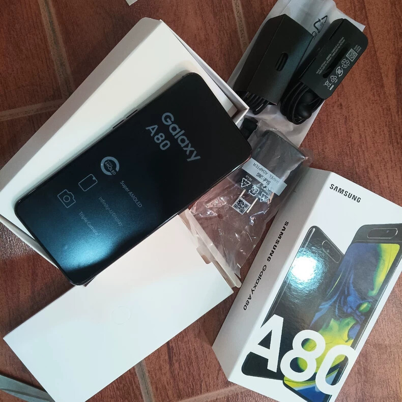 Samsung Galaxy A80 SM-A805F/DS (Global) 6.7in 48MP 8+128GB Smartphones Android