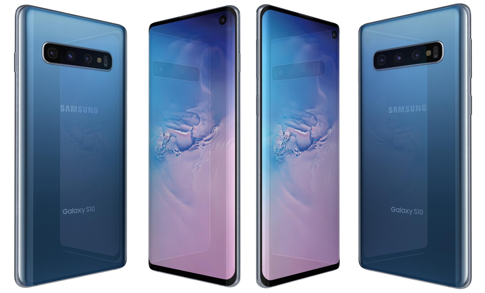 Samsung Galaxy S10 128/512GB Unlocked -Used Good (LCD SHADOW) – All colors