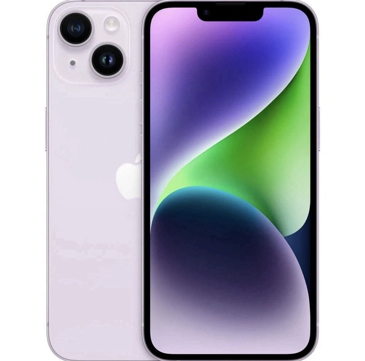 Apple iPhone 14 Smartphone Bar Black White Red Blue Yellow Purple